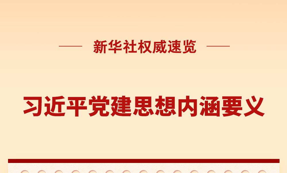 习近平党建思想内涵要义